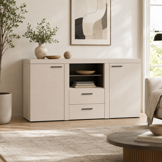 Komoda Rumba BP20 2F 2S – Beż Piaskowy