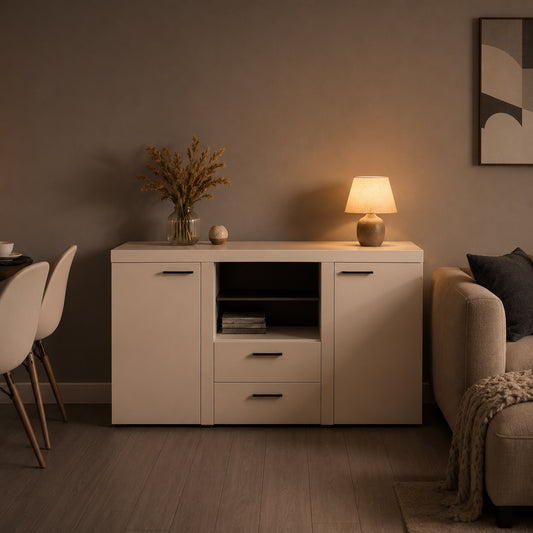 Komoda Rumba BP20 2F 2S – Beż Piaskowy