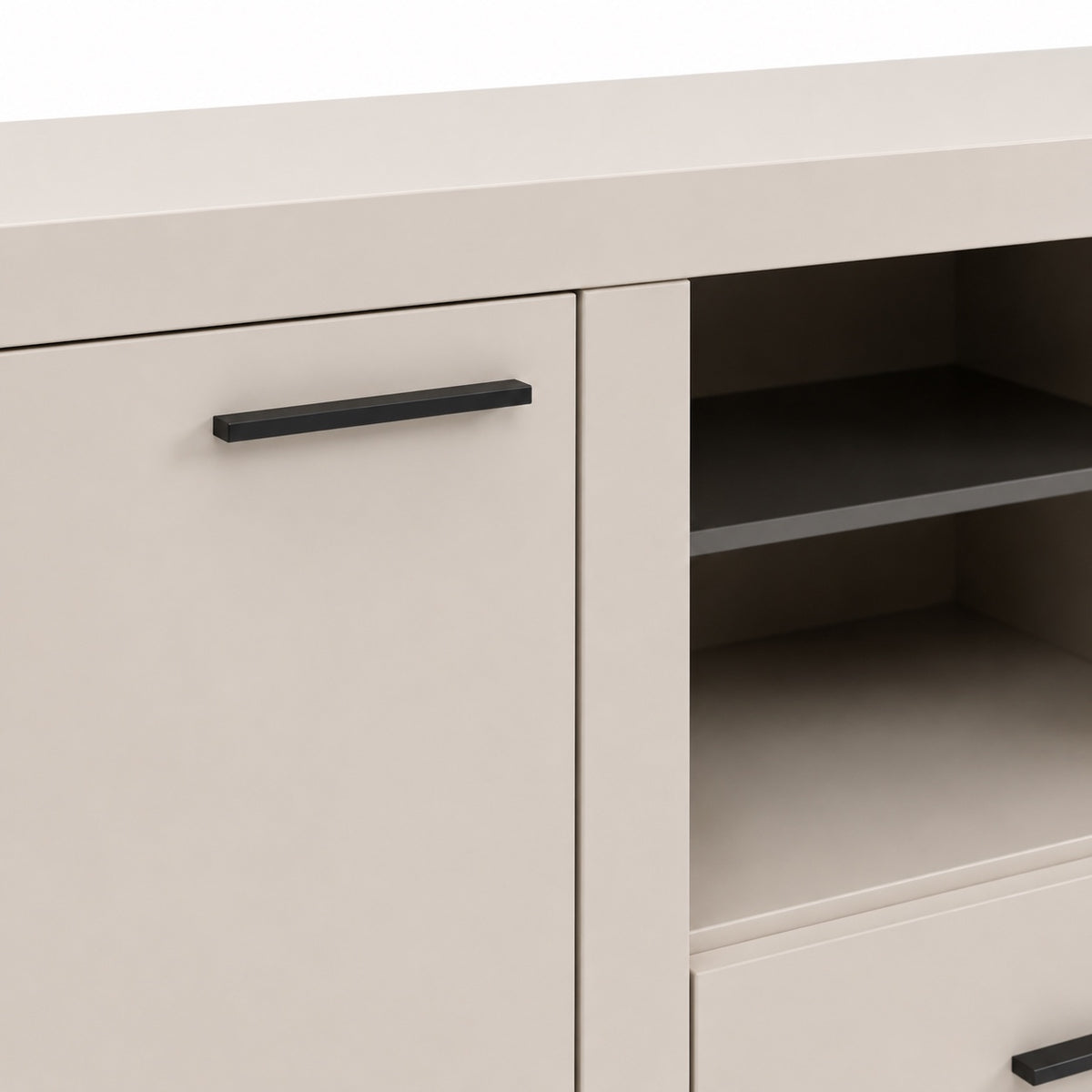Komoda Rumba BP20 2F 2S – Beż Piaskowy – detal wykończenia