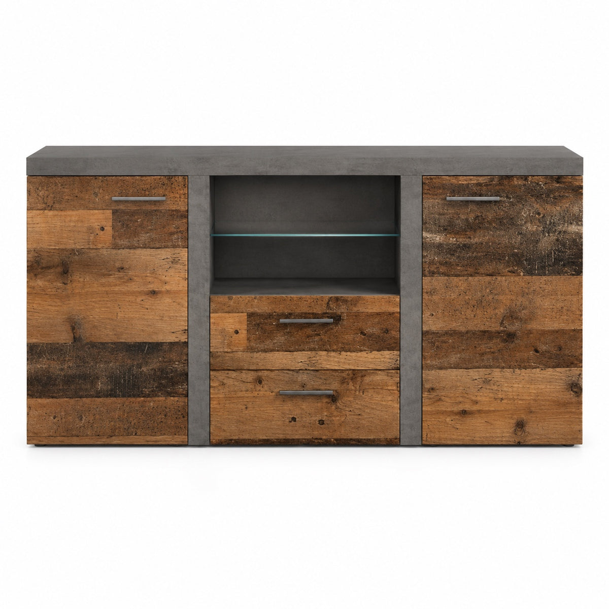 Komoda Rumba OLDMAT20 2F 2S – Old Wood / Matera
