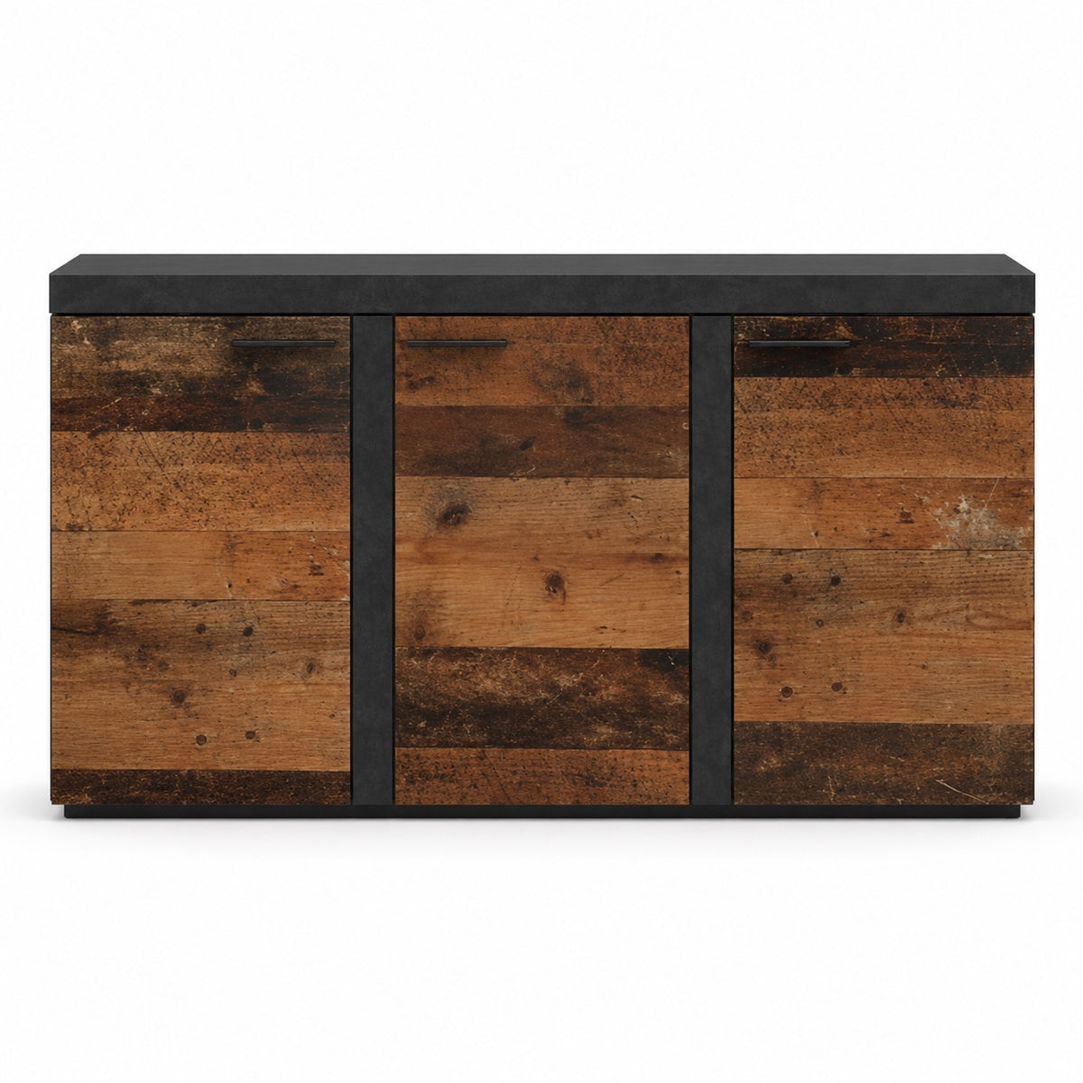 Komoda Rumba OLDMAT22 3F – Old Wood / Matera – widok od frontu