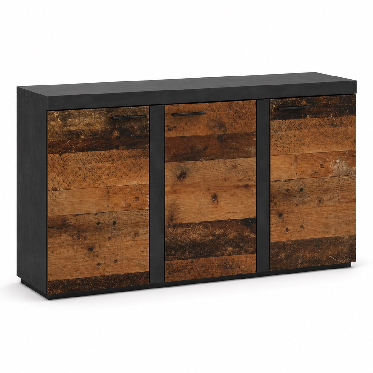 Komoda Rumba OLDMAT22 3F – Old Wood / Matera – widok 3/4