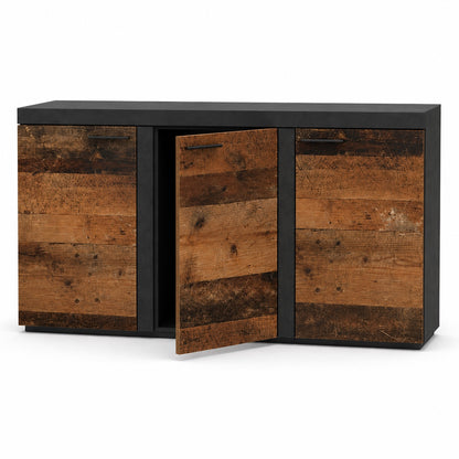 Komoda Rumba OLDMAT22 3F – Old Wood / Matera – wnętrze i funkcjonalność