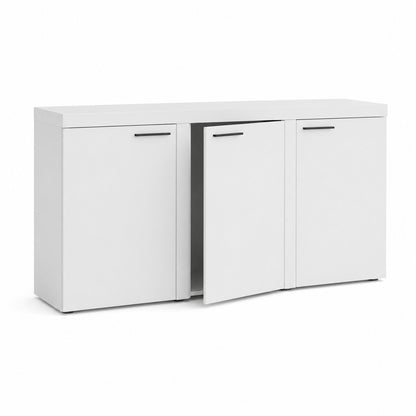 Komoda Rumba WH22 3F – Biały – wnętrze i funkcjonalność