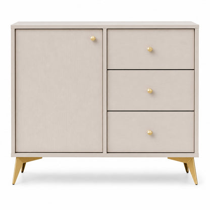 Komoda Tokyo 1 1F 3S – 83,6 × 40,8 cm – widok od frontu