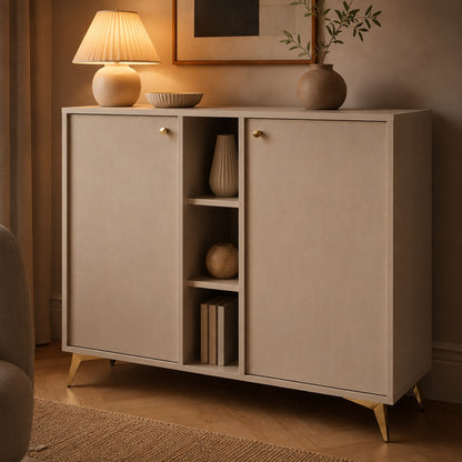 Komoda Tokyo 1 2F – 100,2 × 40,8 cm – aranżacja wieczorna