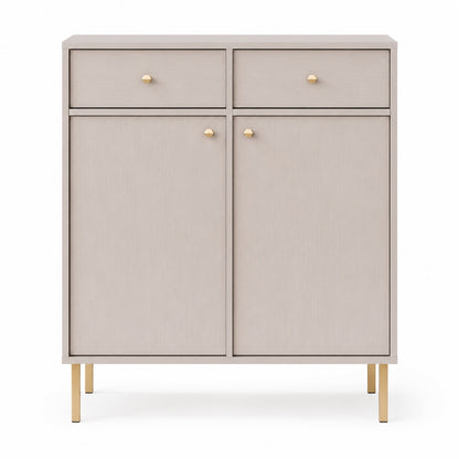 Komoda Tokyo 2 2F 2S – 83,6 × 40,8 cm – widok od frontu