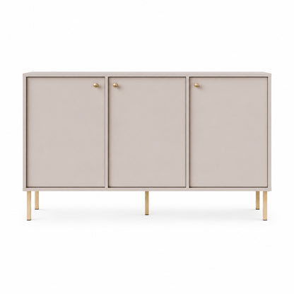 Komoda Tokyo 2 3F – 124,5 × 40,8 cm – widok od frontu