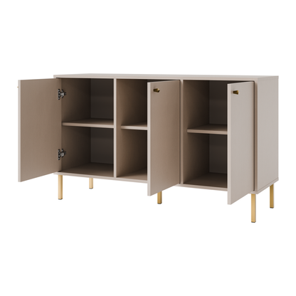 Komoda Tokyo 2 3F – 124,5 × 40,8 cm – wnętrze i funkcjonalność