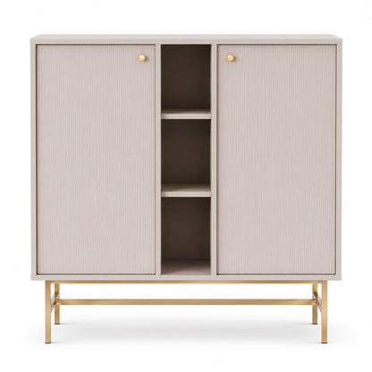 Komoda Tokyo 3 2F – 100,2 × 40,8 cm – widok od frontu