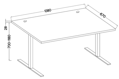 Biurko Malta 151