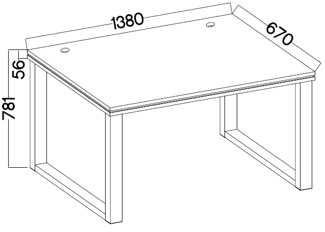 Biurko Malta 160