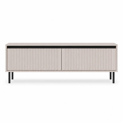 Szafka RTV Osaka 2S – 140,2 × 40 cm – widok od frontu