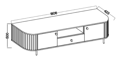 Szafka RTV Ovalio 321