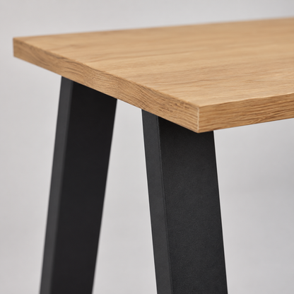 Stół Kleo – 185 × 67 cm – detal wykończenia
