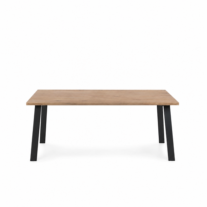 Stół Kleo – 185 × 90 cm – widok od frontu